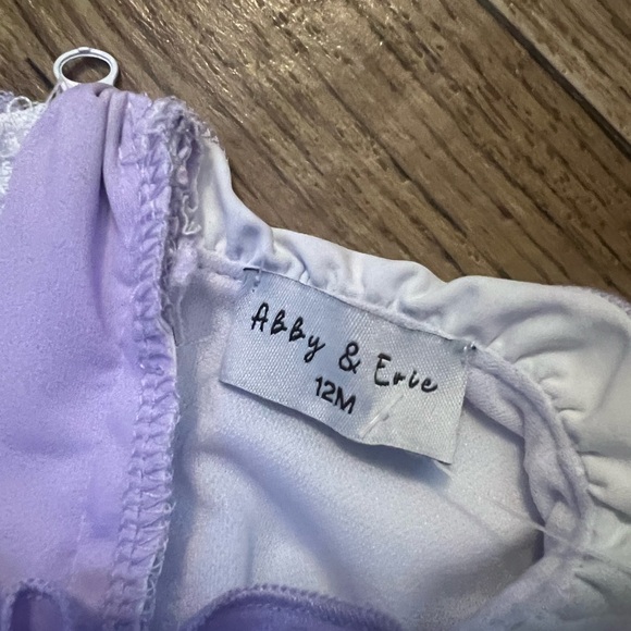 Abby & Evie 12m swim suit - Picture 2 of 2